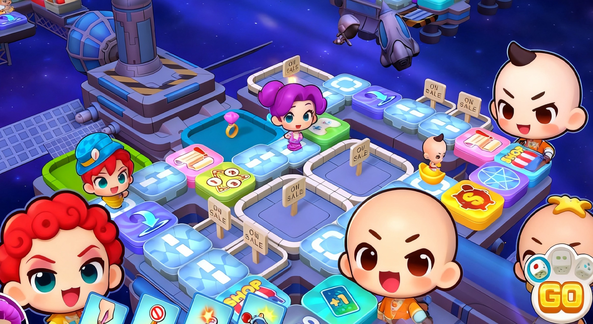 卡通风格游戏展示图